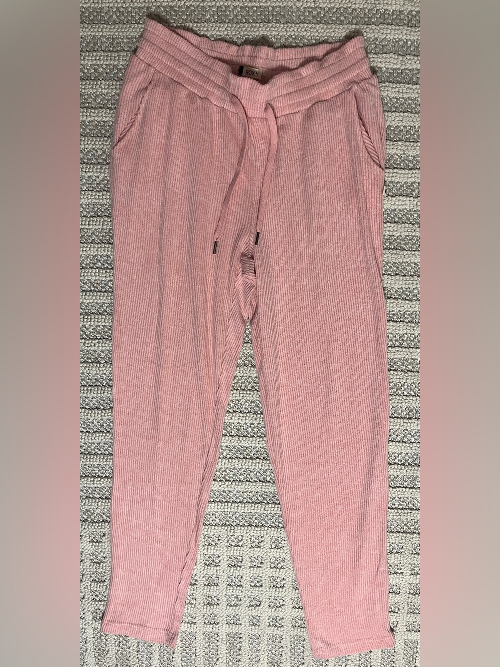 Roxy pink beach pants  size medium